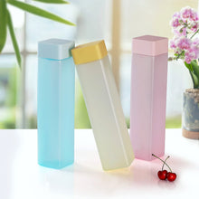 Square Plastic Water Bottle - 1000ml Leakproof BPA-Free Container for Office, Gym & Home (1 pc)